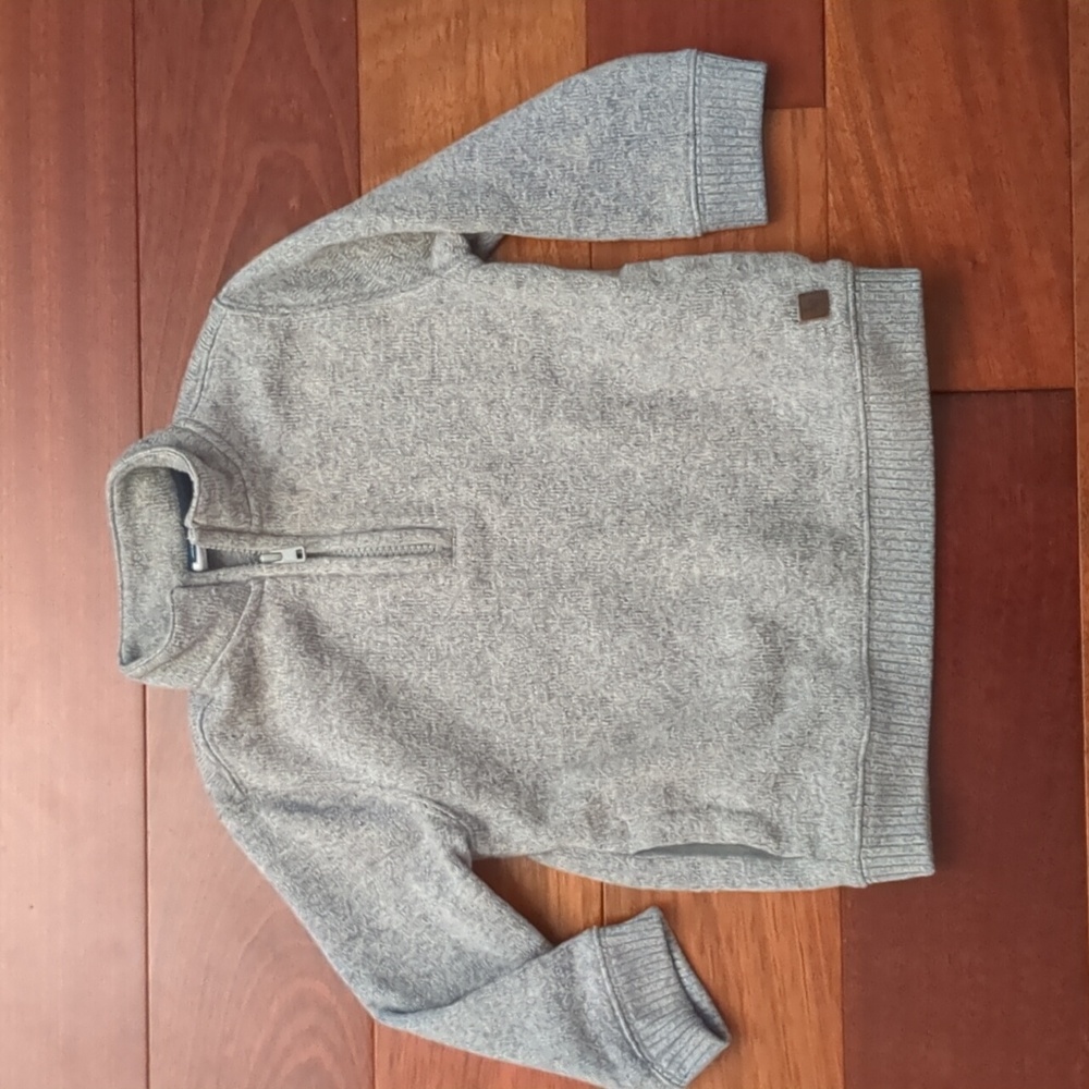Janie and Jack Boys Gray Sweater